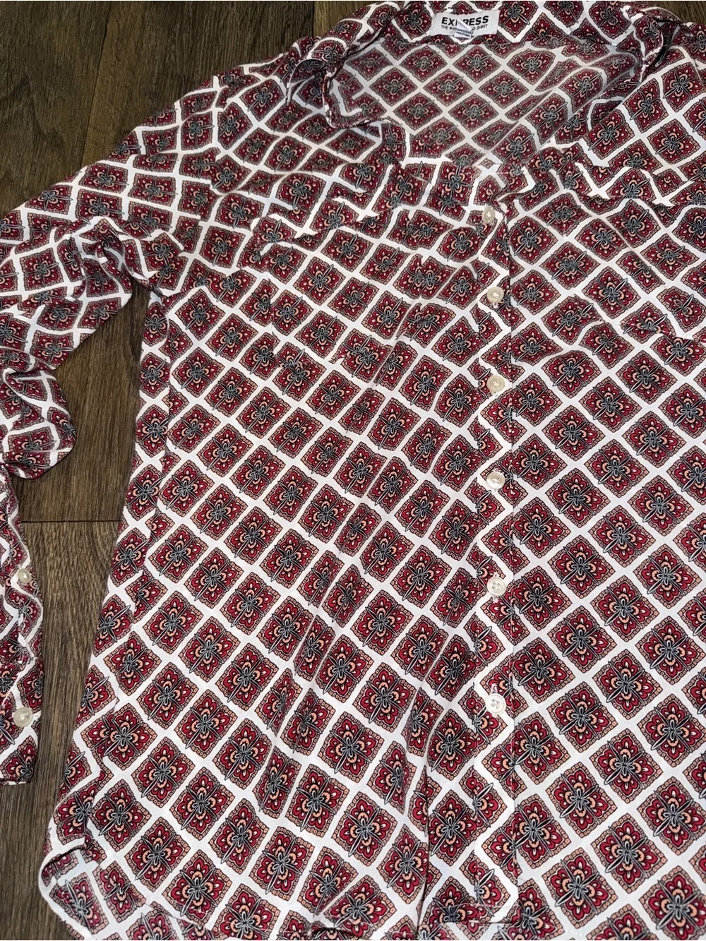 Express Patterned Portofino Shirt